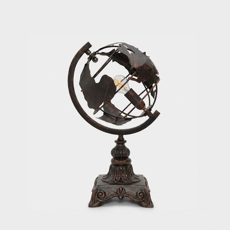 Lámpara de mesa mauro ferretti metal negro 24x20x40 cm 40 W (1/5)