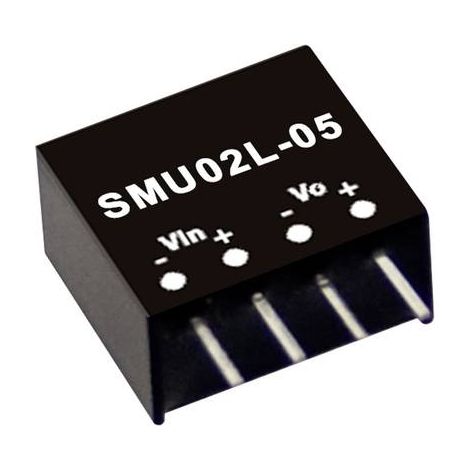 MEAN WELL SMU02L-12 MODULE CONVERTISSEUR CC/CC 167 MA 2 W NBR. DE SORTIES: 1 X CONTENU 1 PC(S)