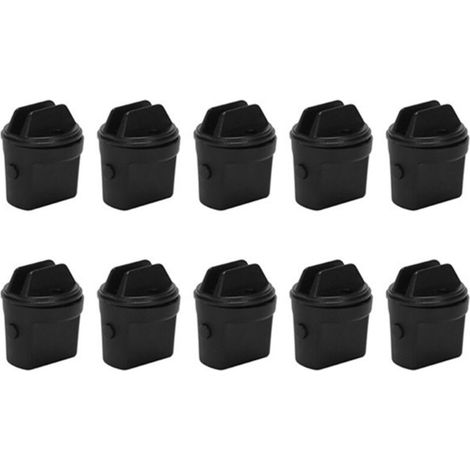 1 jeu. Couleur : Noir. Matériau : Plastique. Bouton intérieur de contacteur d'allumage. Bouton de démarrage moteur D6. (1/5)