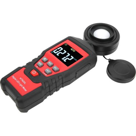 HT620L Photomètre numérique portable de haute précision pour l'intensité lumineuse 0-200000Lx (0-20000FC) (1/5)