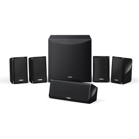 Yamaha NSP41 set d'enceintes Home cinéma Noir 5.1 canaux 2-voies 100 W