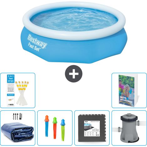 Bestway Piscina Bestway Fast Set Redonda - 305x76 cm - 7-piezas  S3 (1/5)
