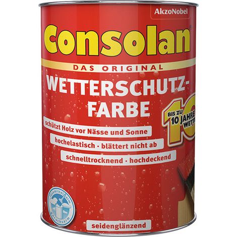 vernice di protezione dalle intemperie ardesia CONSOLAN 2,5 l (1/3)