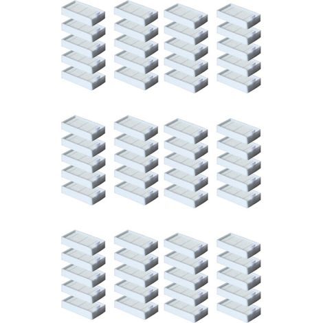 60 Pièces Filtre HEPA pour V5 V5S V3 V3S V5Pro V50 V55 X5 V5S Pro Pièces D'Aspirateur Robot (1/4)