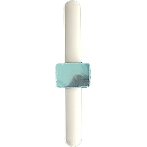 Bracelet Magnetique En Silicone - Pour Pinces A Cheveux Et Epingles Metalliques - Styliste Coiffure Couture - 1 Piece (1/5)