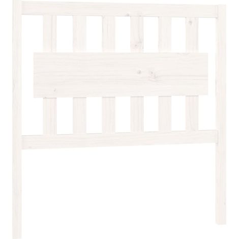 Maison Exclusive - Cabecero de cama madera maciza de pino blanco (1/5)