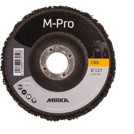 Disque à polir en feutre Mirka CBS FV DISC Ø127 mm 1 unités