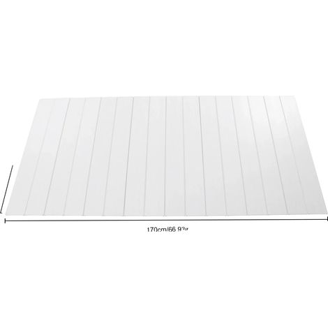 Coperchio per vasca da bagno pieghevole, impermeabile, 70x170 cm (1/2)