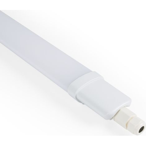 Barcelona Led – Réglette LED étanche 120cm – 36W – 3400lm – Blanc froid 6500K – IP65 pour environnements difficiles