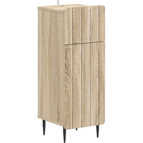 Bathroom Storage Cainet ZWOLLE Sonoma Oak 30 x 31 x 79.5 cm vidaXL (1/5)