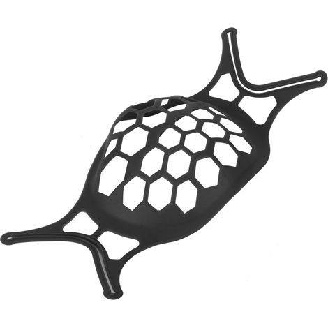 Support de masque buccal réutilisable et lavable, accessoire de maintien pour masque buccal, noir (1/5)