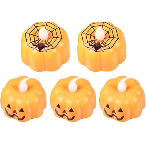 Stück Halloween-Kürbislichter