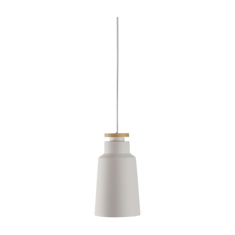 Street S Dôme Suspension Plafonnier Plat Blanc 1x E27 (1/2)