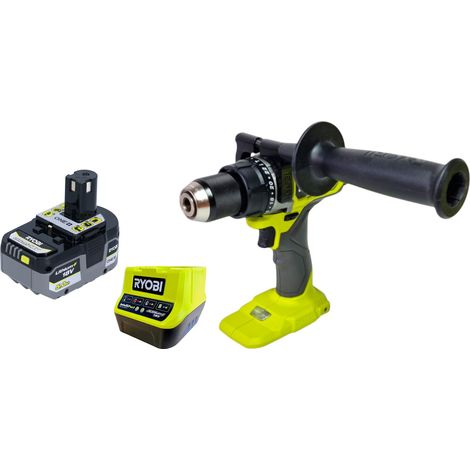 RYOBI RPD18BL2-0 Akku Schlagbohrschrauber 18 V 95 Nm Brushless + 1x Akku 5,0 Ah + Ladegerät