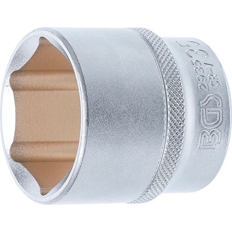 BGS Steckschlüssel-Einsatz Sechskant Antrieb Innenvierkant 12,5 mm (1/2") SW 35 mm - 2935 (1/3)