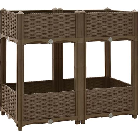 Maison Exclusive - Fioriera Rialzata 80x40x71 cm in Polipropilene (1/5)