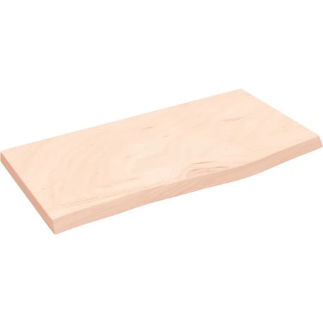 Maison Exclusive - Waschtischplatte 60x30x(2-4) cm Massivholz Unb