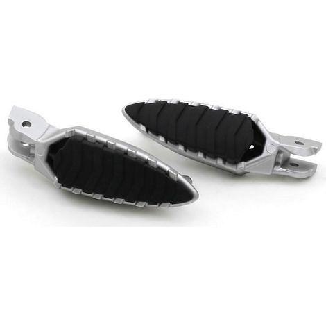 Accesorios para motocicleta: Reposapiés para DUCATI Diavel 1260 Diavel 1200 2011-2022, color plata. (1/5)