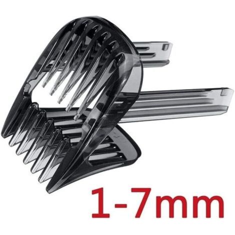 QORVA-Peigne tondeuse pour Philips HC9450 HC9490 HC9452 HC7460 HC7462, peigne de remplacement de tondeuse réglable 1-7mm