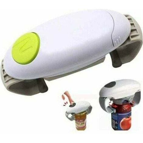 Bocaux Ouvre Automatique, One Touch Jar Opener Outil De Cuisine, Ouvre Boîte Électrique pour Les Personnes Âgées Et Les Personnes Souffrant De L'arthrite,6.8X2.5inch,green (1/4)