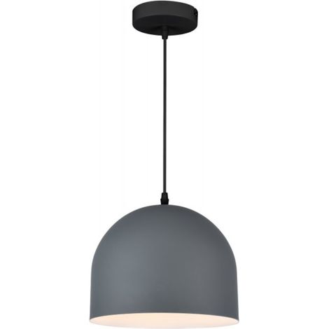Deckenleuchte "Katilu" 240V E27 Ø 25 cm Grau (1/3)
