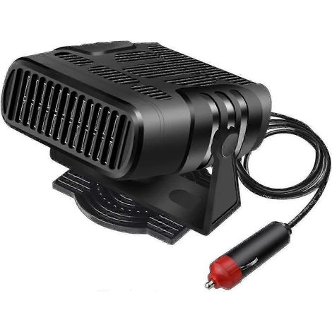 Tragbare Autoheizung mit Entfroster – 12V/24V-Windschutzscheibenlüfter mit einstellbarer Geschwindigkeit (1/5)