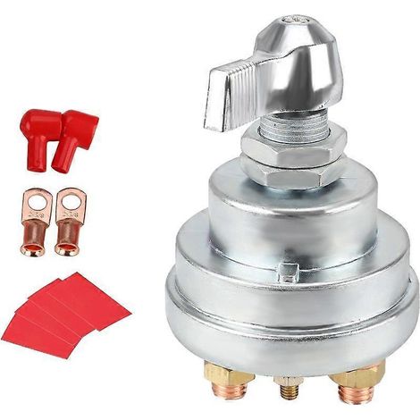 1. 12V 200A Batterietrennschalter für Auto, Wohnmobil und Boot – Ein-/Ausschalter. (83 Zeichen) (1/4)