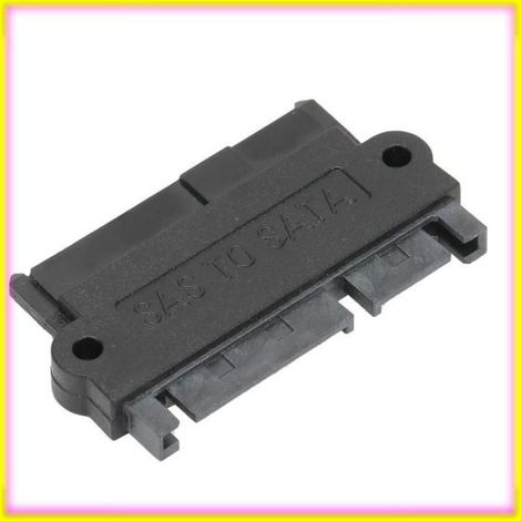 keenso adaptateur SAS vers SATA Adaptateur SAS Vers Convertisseur Disque Dur Alimentation 15PIN SF‑092 informatique rangement Noir (1/5)