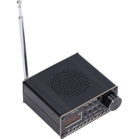 Récepteur radio portable tout terrain DSP FM AM SSB Si4732 rechargeable avec antenne et câble USB (1/5)
