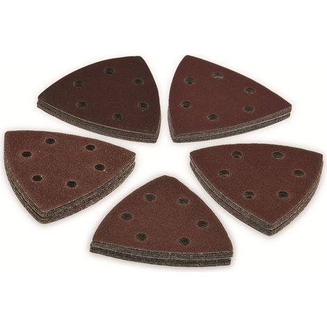 Set de triangles abrasifs CHILITEC, 93x93x93 mm, 50 pcs.