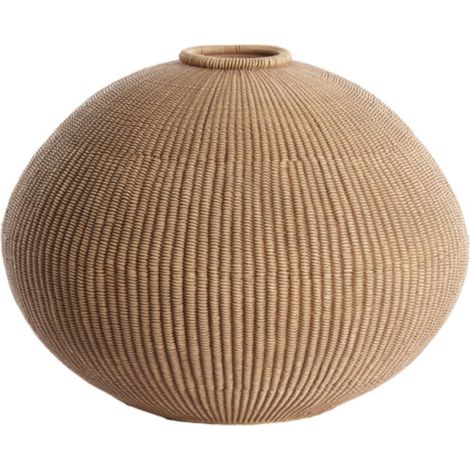 Light & Living Vase Deco Valerie hellbraun - Ø35x27 cm