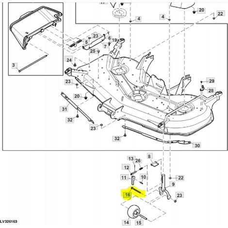 John Deere Schraube (19M7873)