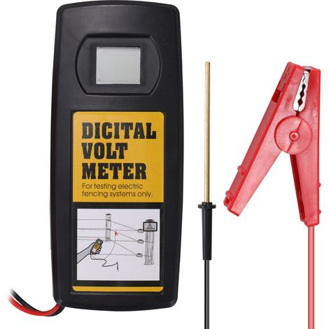 TONYSA Testeur de clôture électrique, Testeur de Tension,Outil de Testeur de Tension,Testeur de Tension de clôture électrique,Portable Tension de clôture,détecteur de défauts 220V-9.9KV