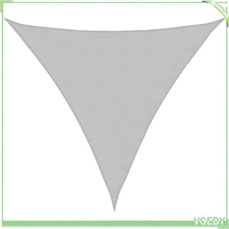 Voile d'ombrage - FAFEICY - 4000927 - 6 x 6 x 6 m - Triangulaire - 100% polyester Oxford PU anti-UV (1/5)