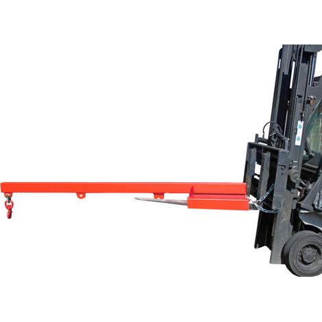 Bauer Südlohn Bras de levage LA 2400-1,0, peint, rouge feu