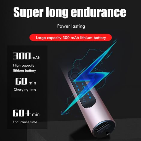 Stylo à graver électrique portable mini-graveur sans fil pour la sculpture sur métal et bois (1/5)