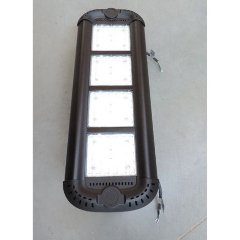 Plafonnier LED 150W SMD noire 574x204x145mm blanc naturel 4000K 15840lm 230V Highbay special grande hauteur IP65 LIBAY (1/3)
