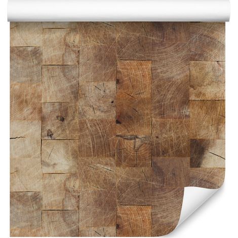 Carta da parati effetto legno per soggiorno e camera da letto, 50x1000 cm (1/5)