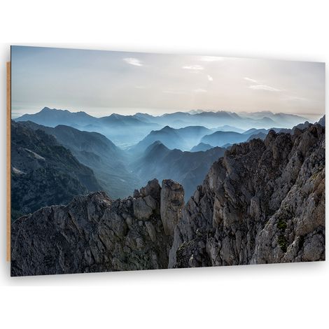 Quadro deco panel, Montagne del paesaggio - 60x40 (1/5)