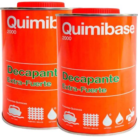 Lot de 2 décapants liquides extra-forts de 1000 ml Dissolvant pour peinture et vernis Décapant professionnel (1/5)