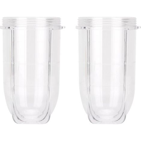 Includes 2 replacement juicer cups and a 16-ounce blender cup for the Magic Bullet MB1001 Series 250W juicer/blender. (1/3)