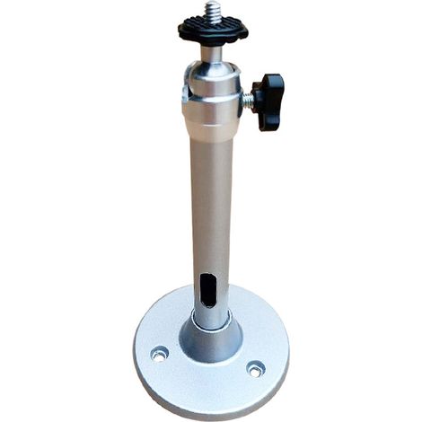 Support de plafond en aluminium pour mini projecteur et caméra de surveillance, hauteur 180 mm, capacité de charge maximale 2 kg, filetage universel 1/4" avec rotule réglable pour installation home ci (1/5)