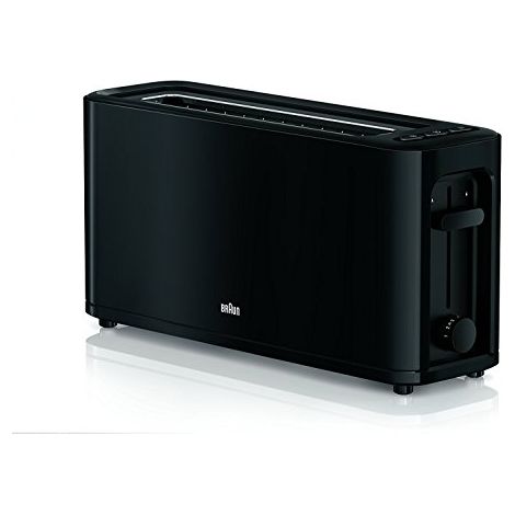 Braun HT3110BK PurEase Tostapane 1 Fetta 7 Livelli Doratura 1000 W colore Nero (1/3)