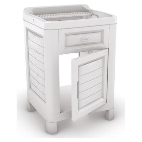 LAVATOIO MOBILETTO ARTU CM.51X60X89 GHIACCIO