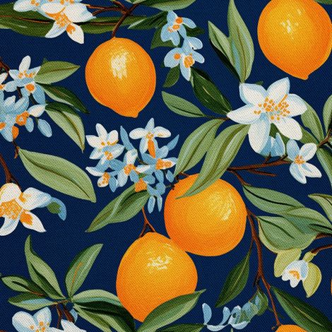 Tela decorativa para exteriores Oxford - Motivo frutal  DX6227 (1/5)