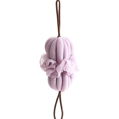 Grande éponge de bain luffa, luffa, houppette de douche exfoliante pour le corps et le dos, pour hommes et femmes. (1/5)