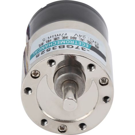 DC-bürstenloser Mini-Motor mit CW/CCW-Drehzahlreduzierung, 24 V, für Mikromaschinen, XD-37GB, 35255 U/min (1/5)