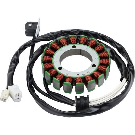 Stator coil, magneto coil compatible with Yamaha Drag Star 650 XVS650 motorcycles (2005-2008). (1/4)