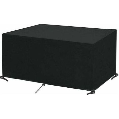 Rectangular garden furniture cover, waterproof and winter resistant Oxford fabric garden table cover, tarp Protective cover for garden tables, chairs and furniture sets (170 x 94 x 70 cm) (1/5)