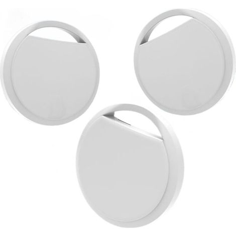 3er-Set, kompatibel mit der Apple-App „Wo ist“ (nur iOS, nicht für Android), Bluetooth-Ortungsgeräte für Koffer, Geldbörsen, Schlüssel und Taschen (1/4)